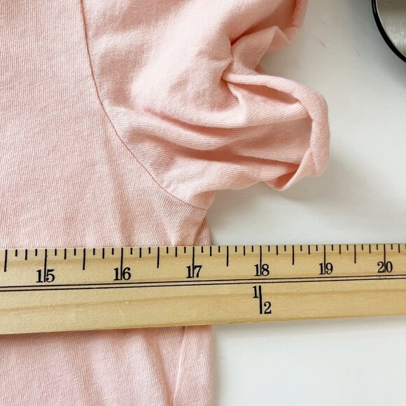 Wildfox Fourth of July Puppy Dog Light Pink Short Sleeve Graphic Tee Size Small - Picture 5 of 6